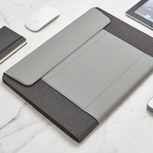 FULDA - CHANGE Collection RPET Laptop Case & Workstation - Grey