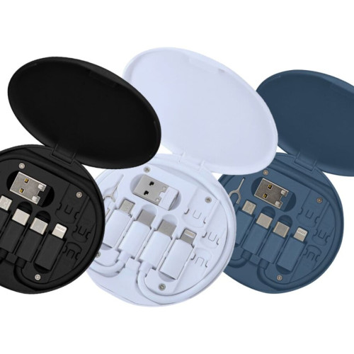 TAVIRA - @memorii Recycled Multi-Cable Set - White