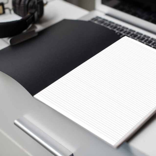 VINICA - eco-neutral A5 Notebook - Black