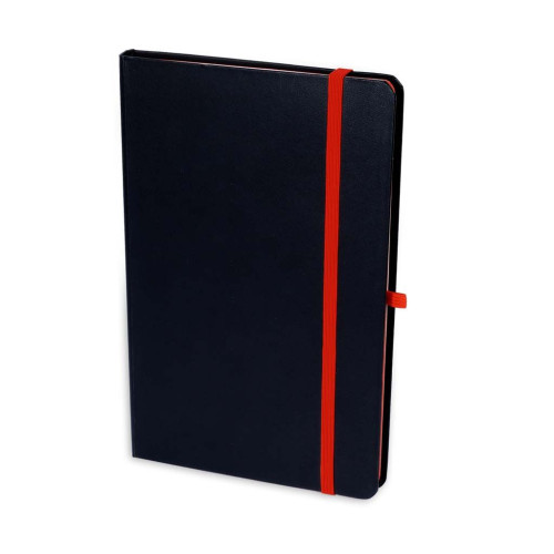 SUKH - SANTHOME A5 Hardcover Ruled Notebook Black