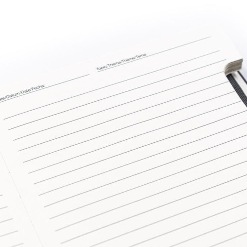 MANEZ - Santhome A5 Notebook with Phone Stand and Pen Holder