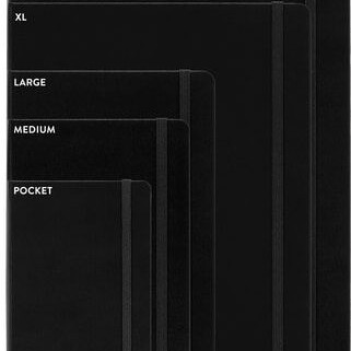 Moleskine Pocket Notebook - Hard Cover - Ruled - Black