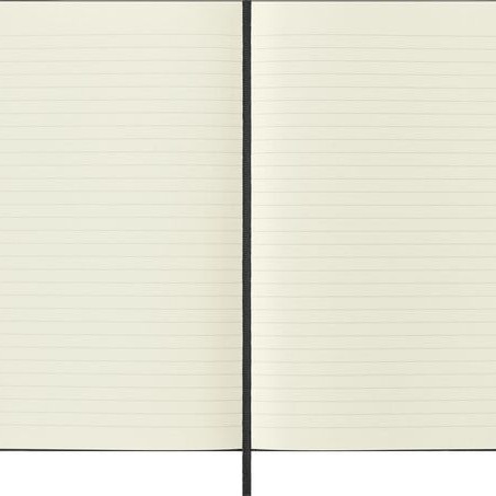 Moleskine Classic Large Ruled Hard Cover Notebook - Black