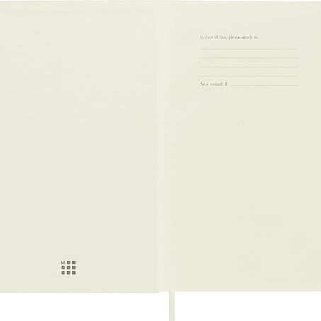 Moleskine Classic Large Ruled Hard Cover Notebook