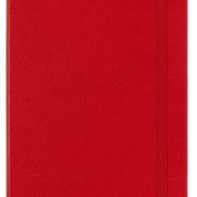 Moleskine Classic Large Ruled Hard Cover Notebook - Scarlet Red