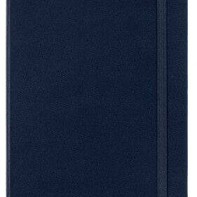 Moleskine Classic Large Ruled Hard Cover Notebook - Navy Blue