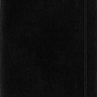 Moleskine Classic XL Ruled Soft Cover Notebook - Black