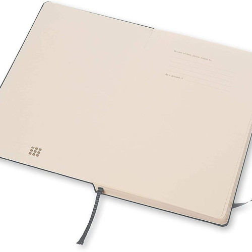 Moleskine Classic Hard Cover Large Ruled Notebook