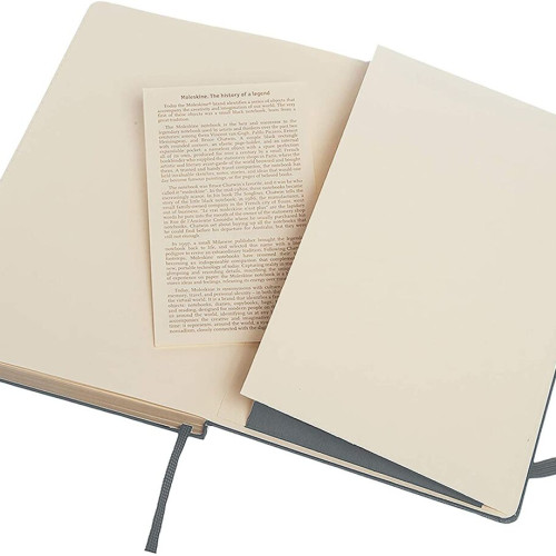 Moleskine Classic Hard Cover Large Ruled Notebook