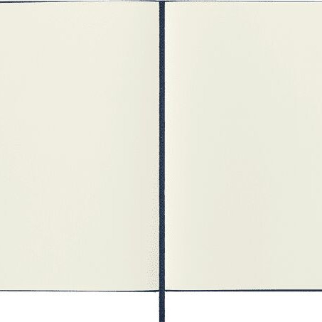 Moleskine Classic Large Ruled Hard Cover Notebook - Sapphire Blue