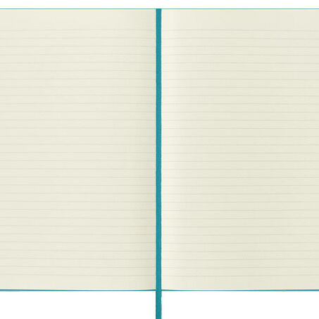 Moleskine Classic Large Ruled Hard Cover Notebook - Reef Blue