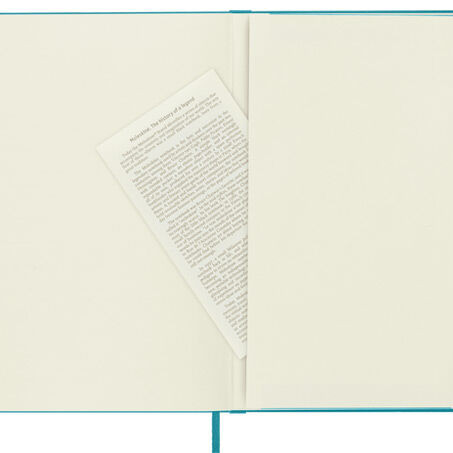 Moleskine Classic Large Ruled Hard Cover Notebook - Reef Blue