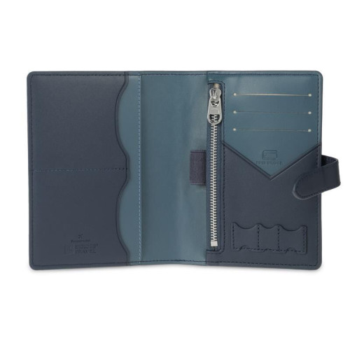 SKROSS Travel - Ambassador Passport Wallet - Blue