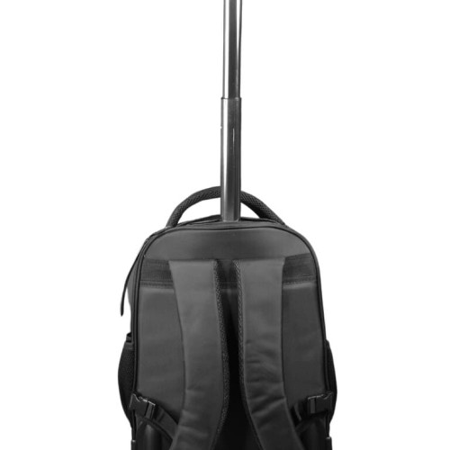 BREE - SANTHOME 2 Wheels Trolley Backpack - Black