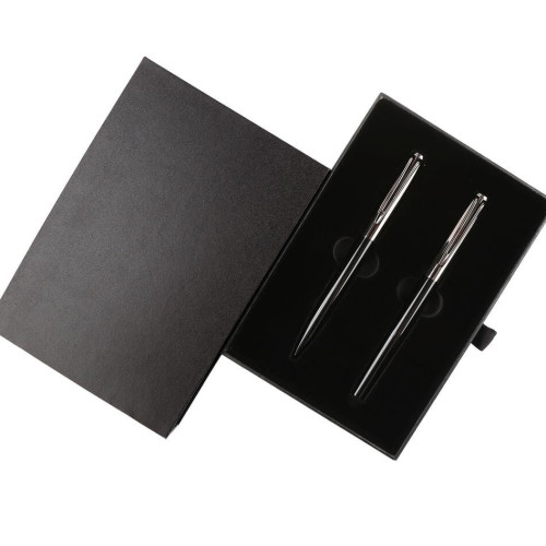 NORA - Gift Set of Roller and Ball Pen - Black