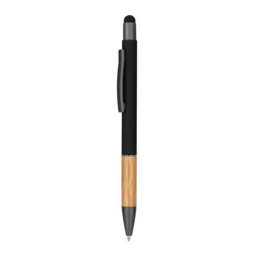 AYTOS - Metal Stylus Pen with Bamboo Grip - Black