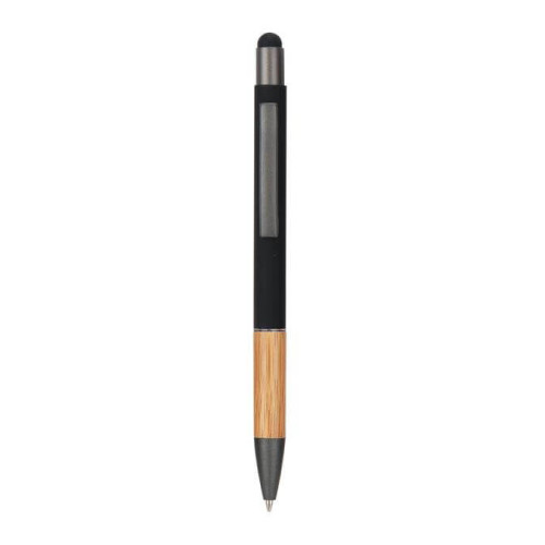 AYTOS - Metal Stylus Pen with Bamboo Grip - Black
