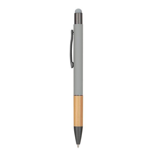 AYTOS - Metal Stylus Pen with Bamboo Grip - Grey