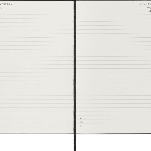 Moleskine 2025 Daily 12M Planner - Hard Cover - Large