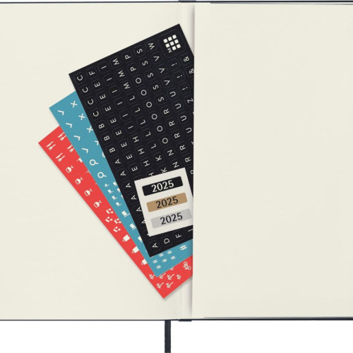 Moleskine 2025 Daily 12M Planner - Hard Cover - Large