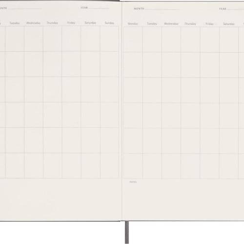 Moleskine Undated 12 Month Weekly Planner - Hard Cover - Large