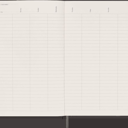 Moleskine Undated 12 Month Weekly Planner - Hard Cover - Large