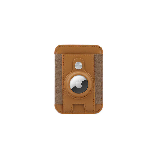 MARZ - Santhome® Magnetic Phone Cardholder with Santhome Tag Pocket - Tan