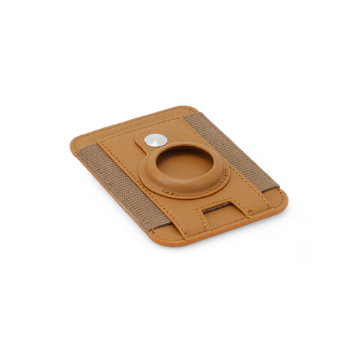MARZ - Santhome® Magnetic Phone Cardholder with Santhome Tag Pocket - Tan