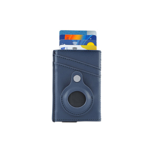 TROMSI - Santhome® PU Card Holder with Santhome Tag pocket - Navy Blue