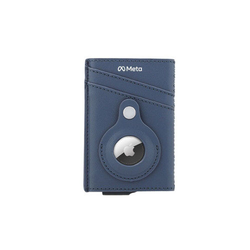 TROMSI - Santhome® PU Card Holder with Santhome Tag pocket - Navy Blue