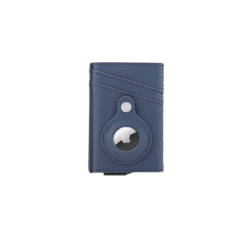 TROMSI - Santhome® PU Card Holder with Santhome Tag pocket - Navy Blue