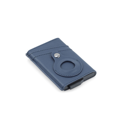 TROMSI - Santhome® PU Card Holder with Santhome Tag pocket - Navy Blue