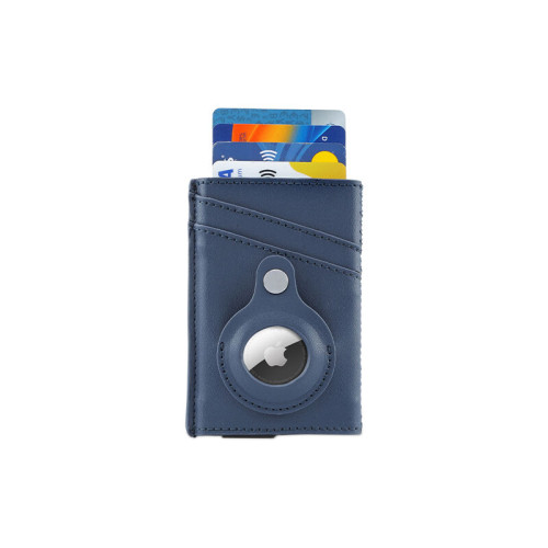 TROMSI - Santhome® PU Card Holder with Santhome Tag pocket - Navy Blue