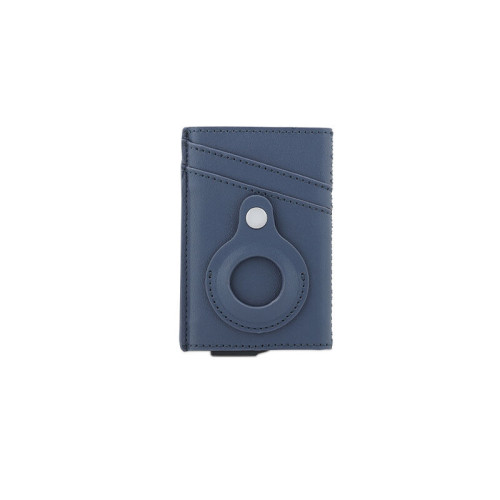 TROMSI - Santhome® PU Card Holder with Santhome Tag pocket - Navy Blue