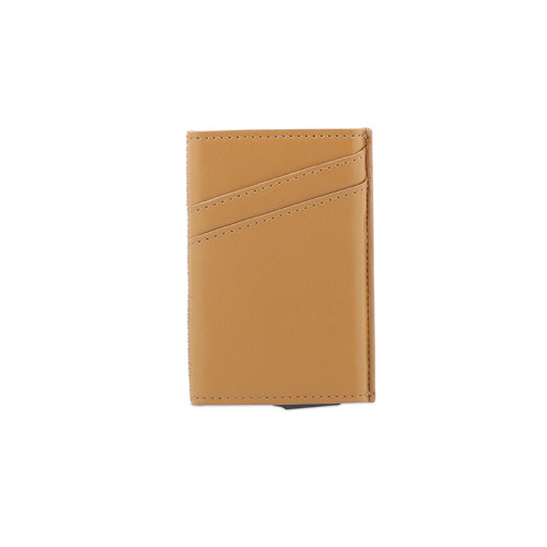TROMSI - Santhome® PU Card Holder with Santhome Tag pocket - Tan