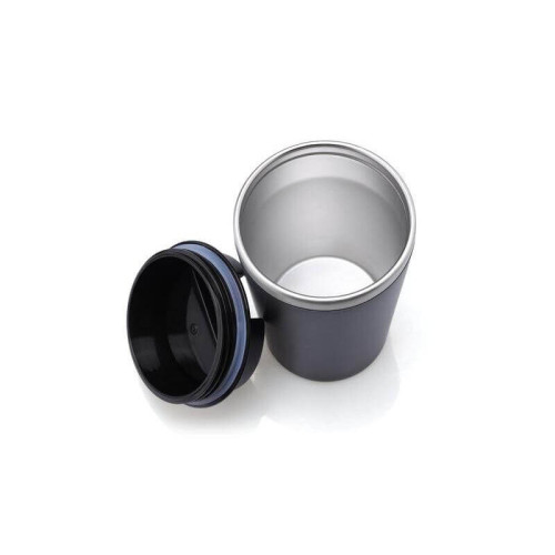 MOSS - Giftology Steel/PP Double Wall Tumbler - 350ml - Black