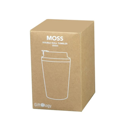 MOSS - Giftology Steel/PP Double Wall Tumbler - 350ml - Navy Blue