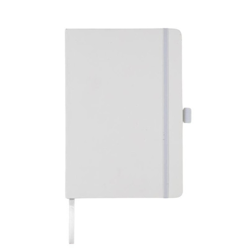 KOKSI - Giftology Set of Double Walled Tumbler, A5 Notebook and Pen - White