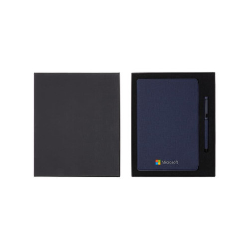 CHANGE ZERO Sustainable Gift Set with Refillable Notebook & Pen - Navy