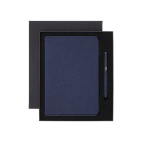 CHANGE ZERO Sustainable Gift Set with Refillable Notebook & Pen - Navy