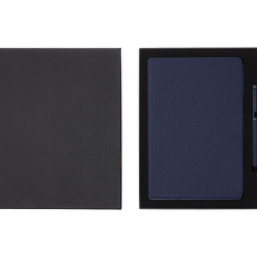 CHANGE ZERO Sustainable Gift Set with Refillable Notebook & Pen - Navy
