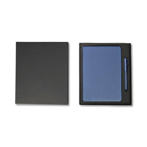 CHANGE ZERO Sustainable Gift Set with Refillable Notebook & Pen - Navy