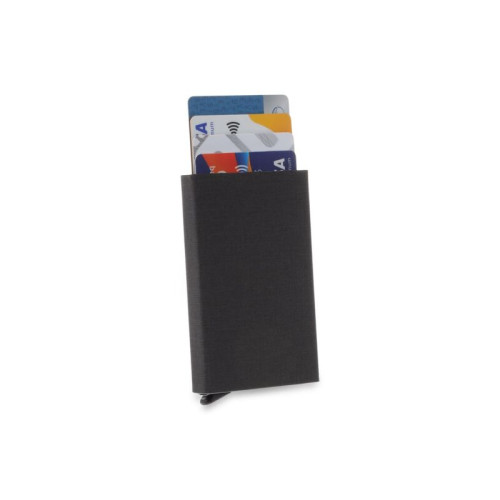 CHANGE ZERO Sustainable Gift Set with Refillable Notebook, Pen & Cardholder - Black