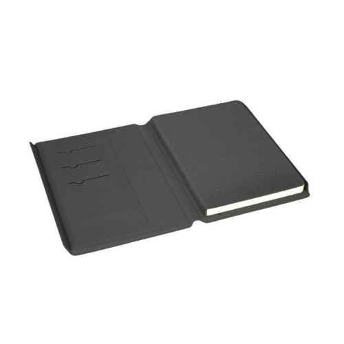 CHANGE ZERO Sustainable Gift Set with Refillable Notebook, Pen & Cardholder - Black