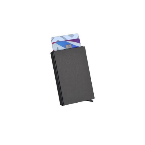 CHANGE ZERO Sustainable Gift Set with Refillable Notebook, Pen & Cardholder - Black