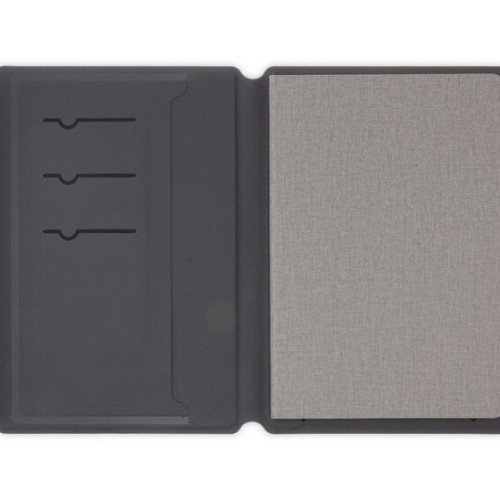 CHANGE ZERO Sustainable Gift Set with Refillable Notebook, Pen & Cardholder - Grey