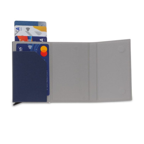 CHANGE ZERO Sustainable Gift Set with Refillable Notebook, Pen & Cardholder - Navy