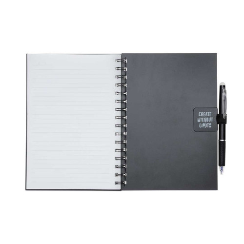 Santhome® Eternity - The Reusable Notebook & Pen Set - Black