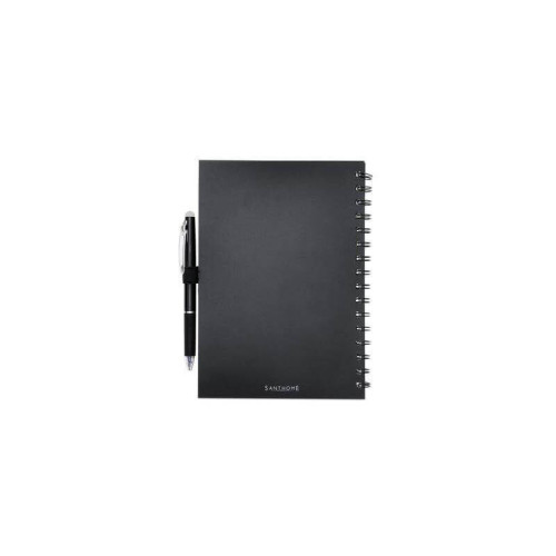 Santhome® Eternity - The Reusable Notebook & Pen Set - Black
