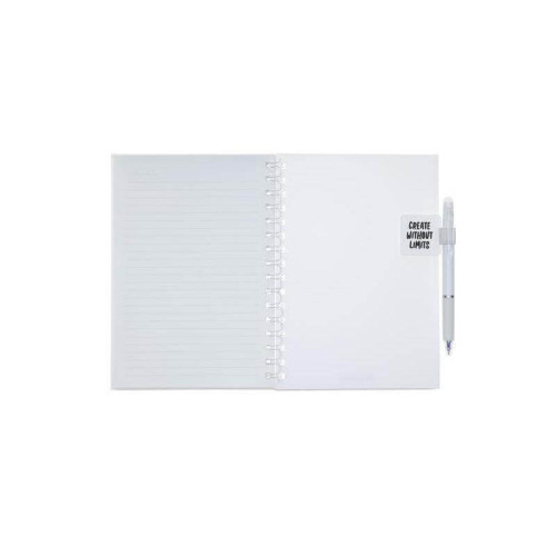 Santhome® Eternity - The Reusable Notebook & Pen Set - White